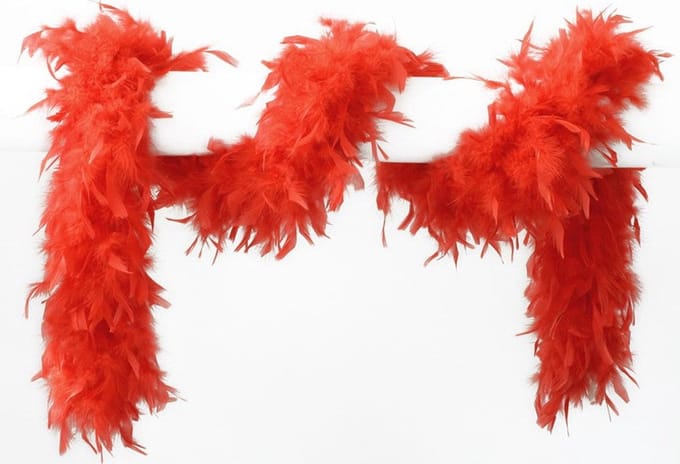 Boa Rood - 65 Gr - 180 Cm - Veren