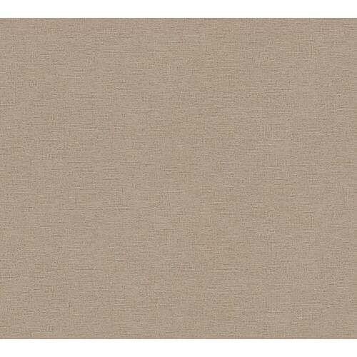 TEXTIELSTRUCTUUR BEHANG | Gespikkeld - beige bruin - A.S. Création Antigua