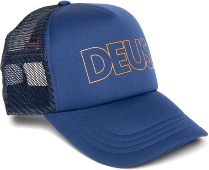 DEUS Capper Trucker cap - Navy