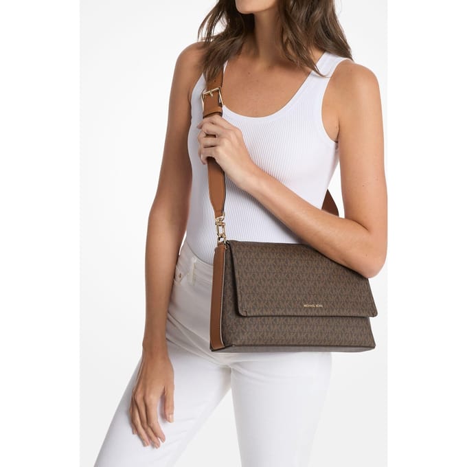 Michael Kors Large Messenger Brn/acorn Taglia: OS | Borse a tracolla Outlet | Donna