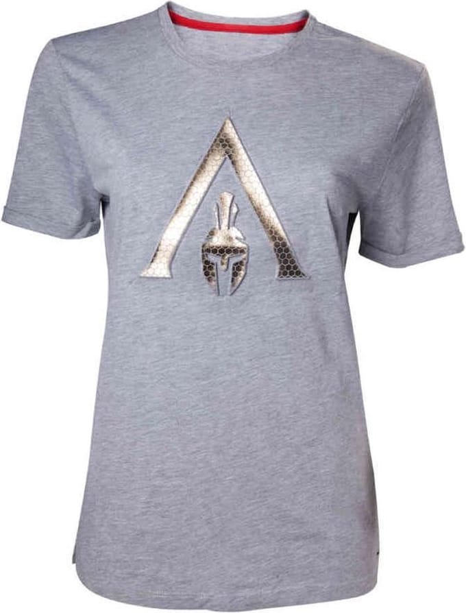 Assassin's Creed Odyssey - Embossed Logo dames T-shirt grijs - S