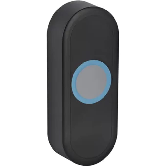Exin Beldrukker - Licht - Batterij - Draadloos - Zwart
