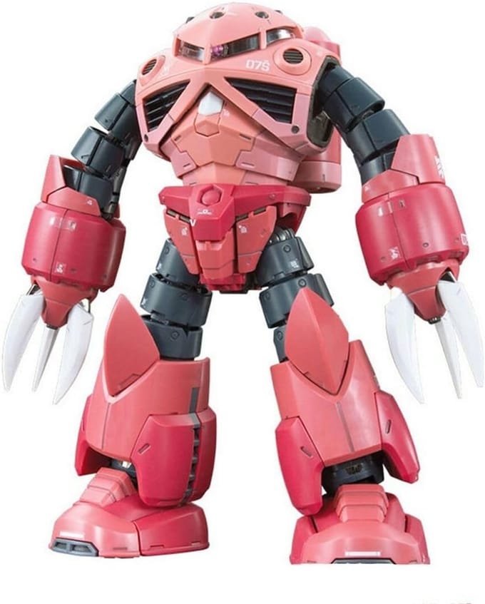 Gundam Model Kit Z'Gok Char Custom RG 1/144 - Bouwmodel & Figuur