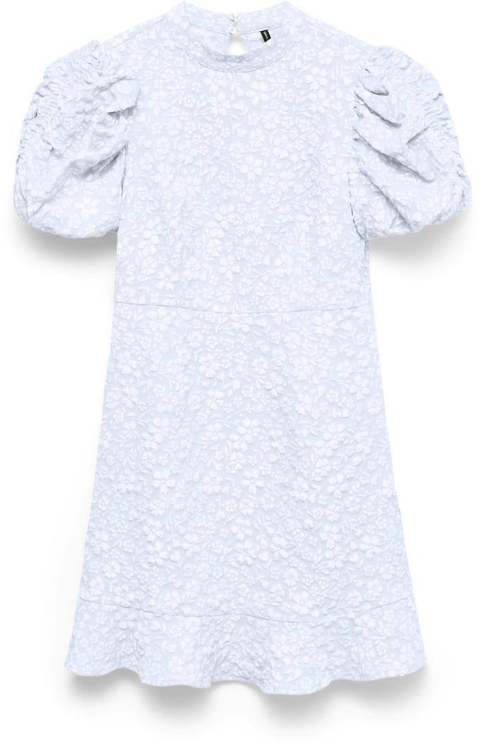 VERO MODA - VMFIONA SS HIGH NECK SHORT DRESS EXP - Dames - Mini jurken