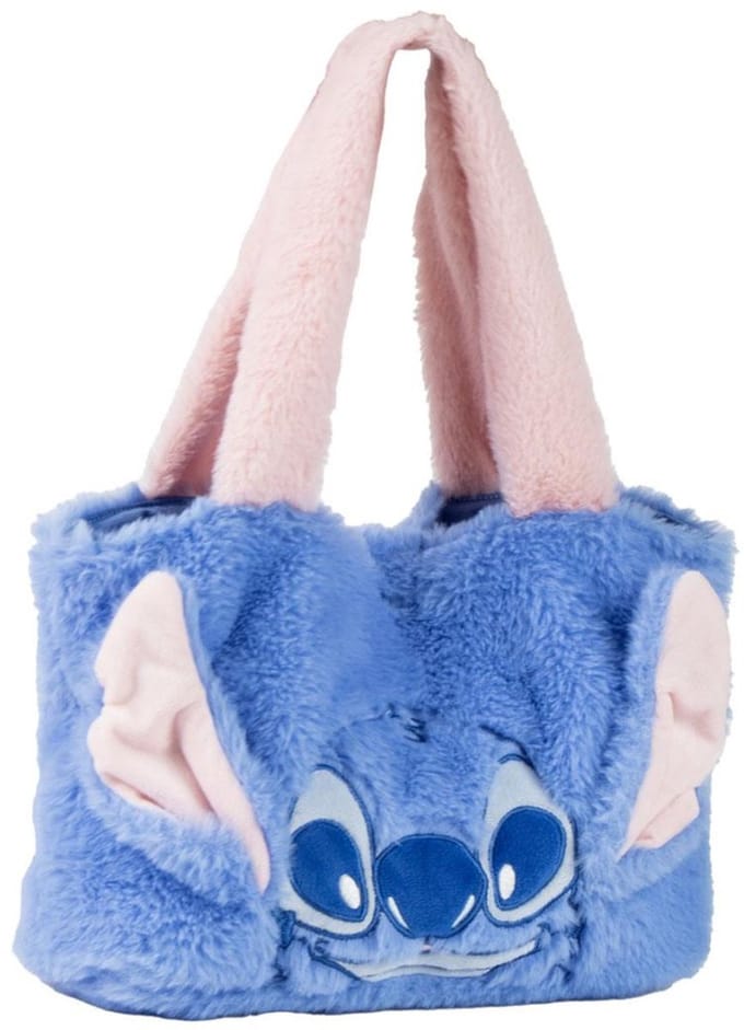 Disney Lilo en Stitch Fluffy pluchen boodschappentas, 31 cm