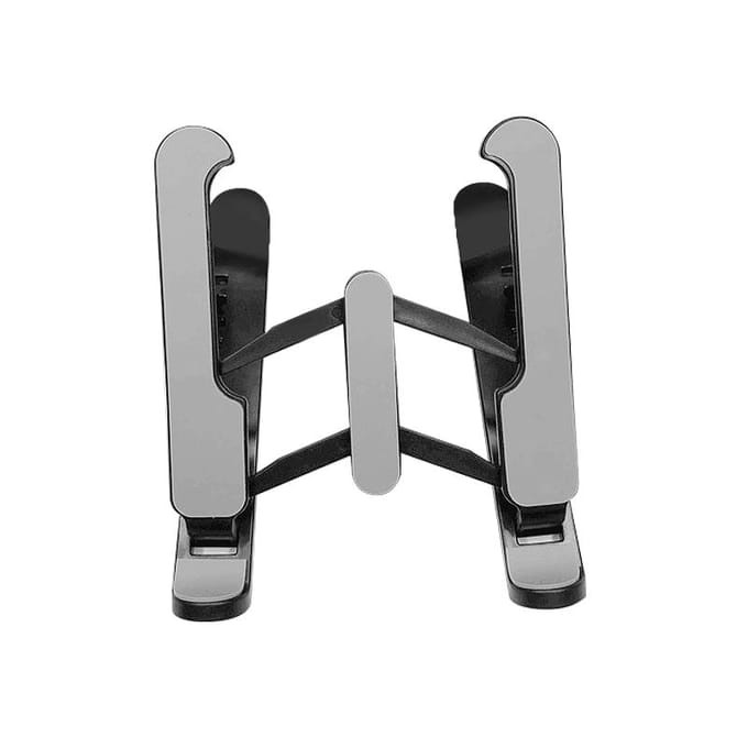 Support Réglable Multi-angle pour Tablette et Téléphone Portable & Pliable Élévateur de Tablette Support de Bureau Universel noir