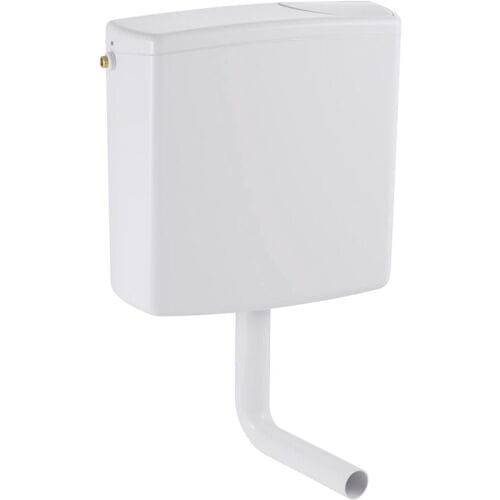 Geberit AP cistern AP140 low-hanging with flush-stop-flush, screwed cistern cover 140.014.11.1