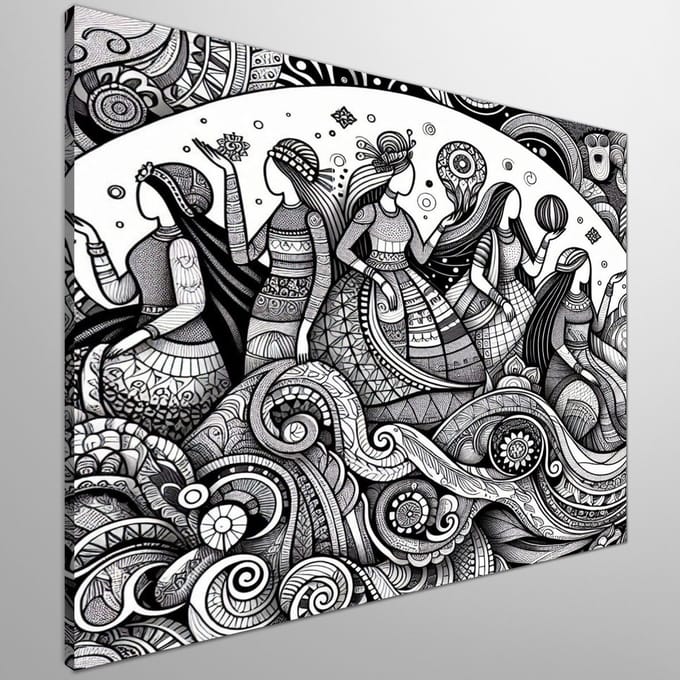 Kunstprint | Wanddecoratie | Canvas | 60 × 60 cm