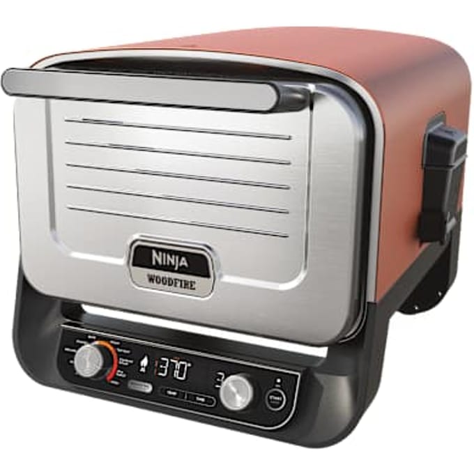 Ninja Woodfire Elektrische Buitenoven, Pizzamaker en BBQ-Rookoven | OO101EU | van SharkNinja
