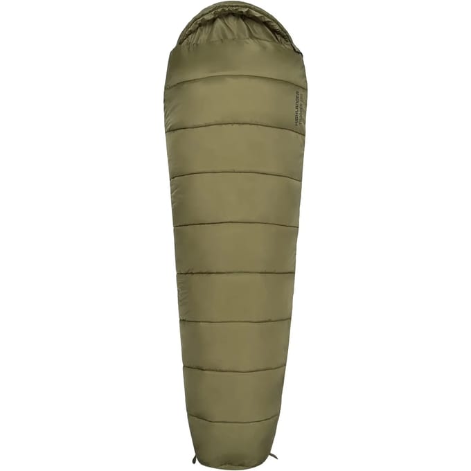 Highlander mummyslaapzak Trooper 250 4°C - zomerslaapzak - Groen