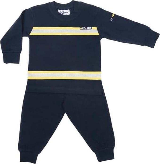 Fun2Wear | Politie Pyjama | Navy Blauw | Maat 92