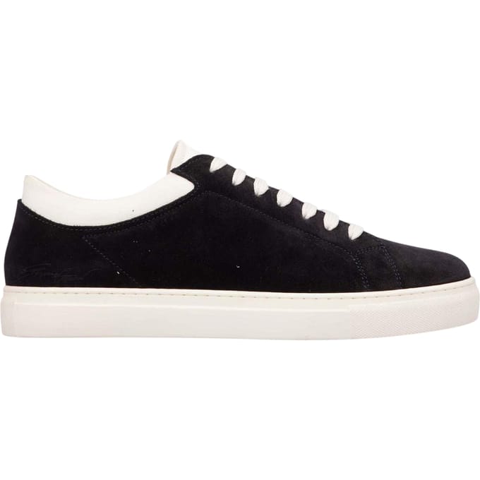 Emporio Armani EA7 Dames/Dames Suède Trainers (Blauw/Wit)