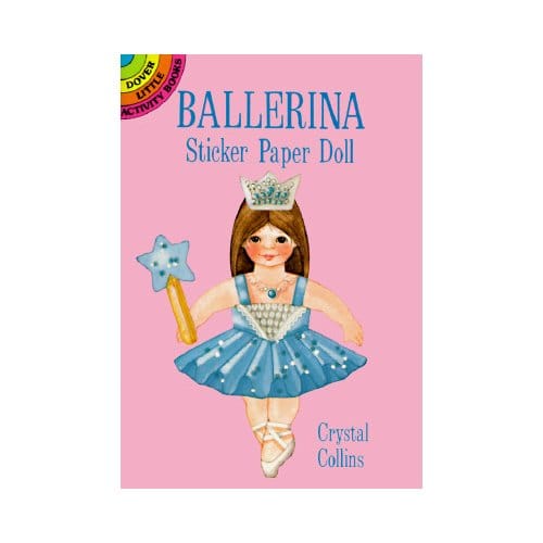 Ballerina Sticker Paper Doll - Crystal Collins