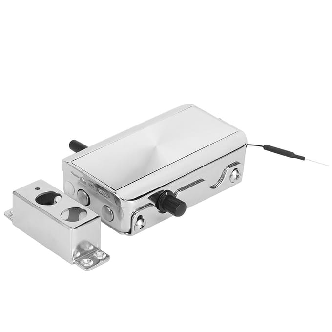 Kit de Serrure de Porte Électronique Intelligente 4 Télécommandes Déverrouillage Bluetooth Anti-?Vol pour la maison white