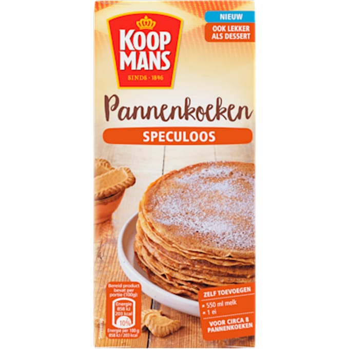 Pannenkoekmix Speculoos