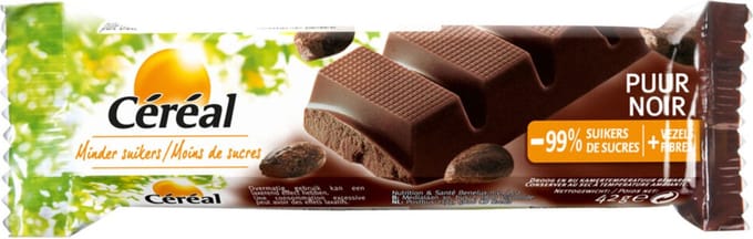 Céréal Chocoladereep Puur 42 gr