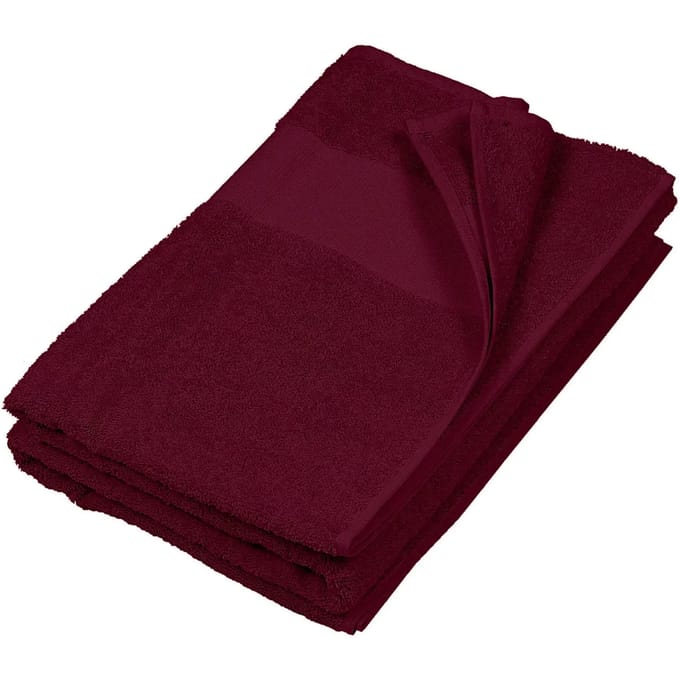 Bad Unisex One Size Kariban Bordeaux 100% Katoen