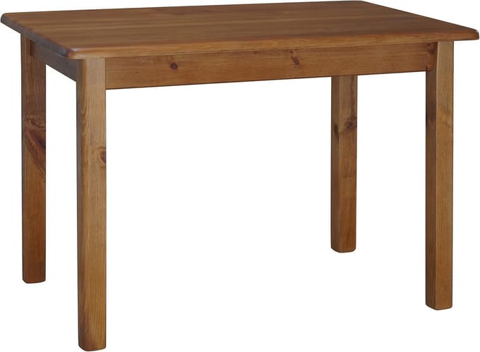 Massief Grenen Eettafel Restaurantstijl 70 x 130 cm - Eikenlook