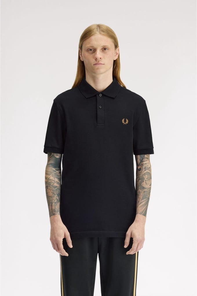 Fred Perry - Polo - Zwart - XXL