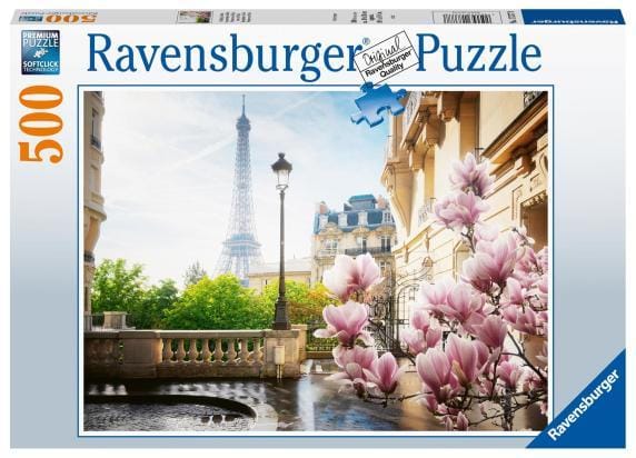 Ravensburger Lente in Parijs 500st Volwassenen puzzels