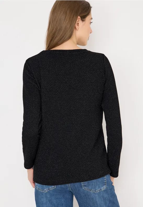 Shirt met structuur