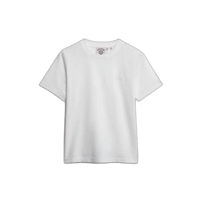 Superdry - Essential Logo Geborduurde T-shirt - Dames - T-shirts