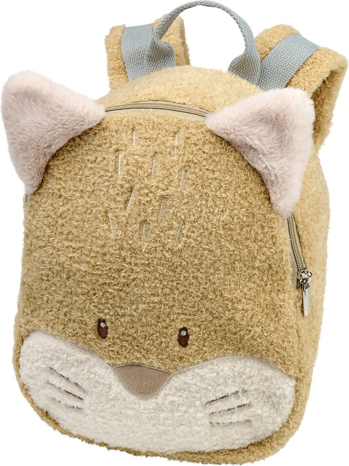 Nattou TEDDY Rugzak - Vos - 33 cm - Honing