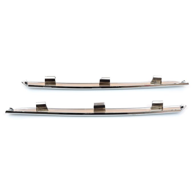 BSP681 Front Grille Moulding Beschermende Chromen Strip Set 620722847R voor Clio HB MK4 2012-2017;  Clio Grandtour MK4 2012-2017