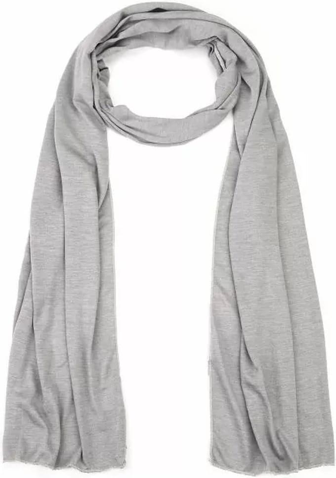 Bijoutheek Sjaal (Fashion) Dun FF (35 x 200cm) Donker Grijs
