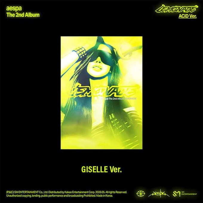 aespa - [LEMONADE] 2ème Album ACID GISELLE