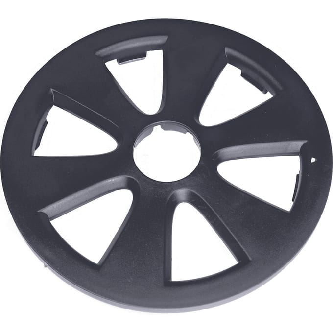 Front hub cap inner (black)