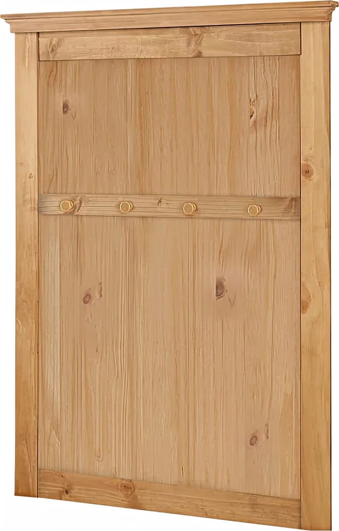 Sasha-Wandpaneel - 4-haken - Hout