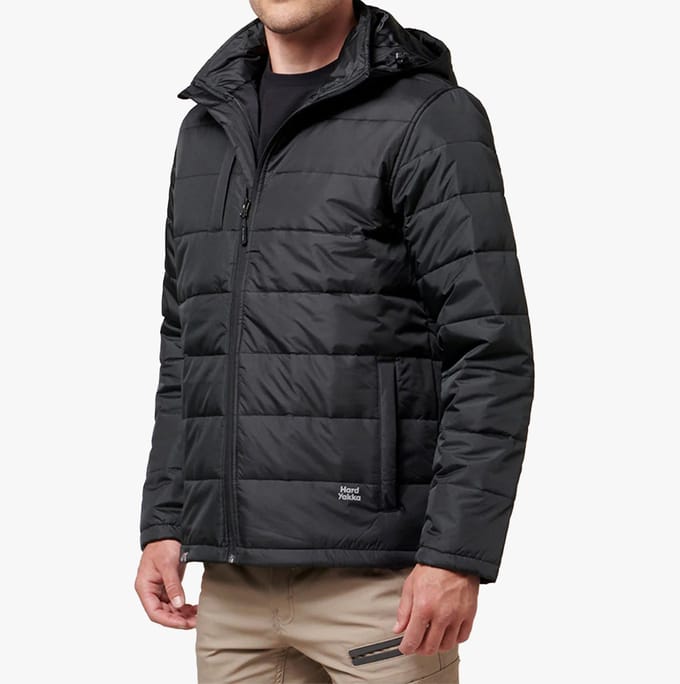 Hard Yakka PUFFA 2.0 Herenjack zwart