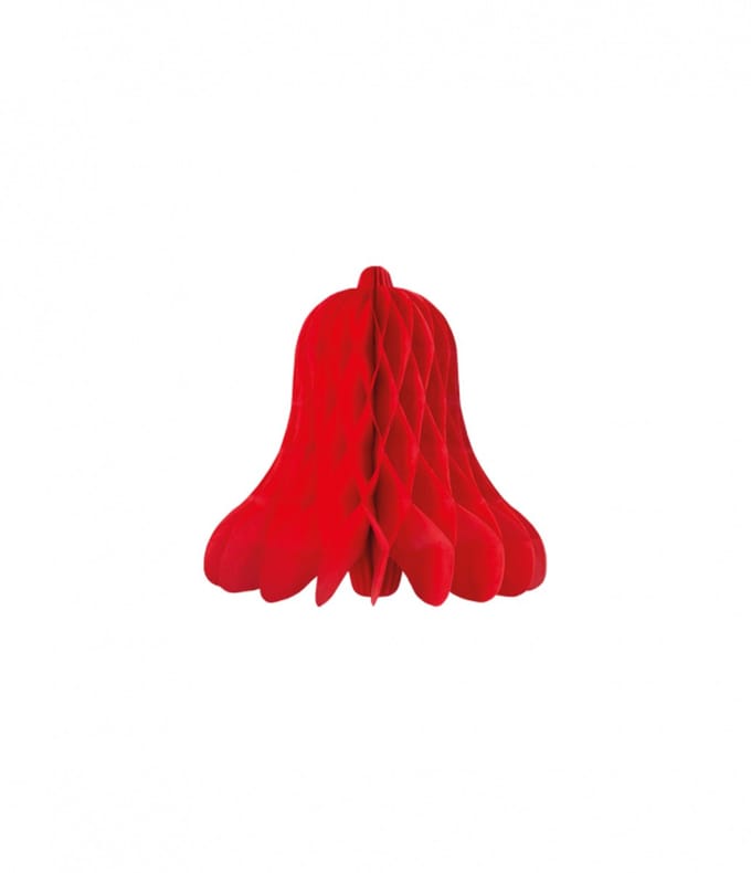 Christmas bells 30 cm - rood - kerst- honeybomb