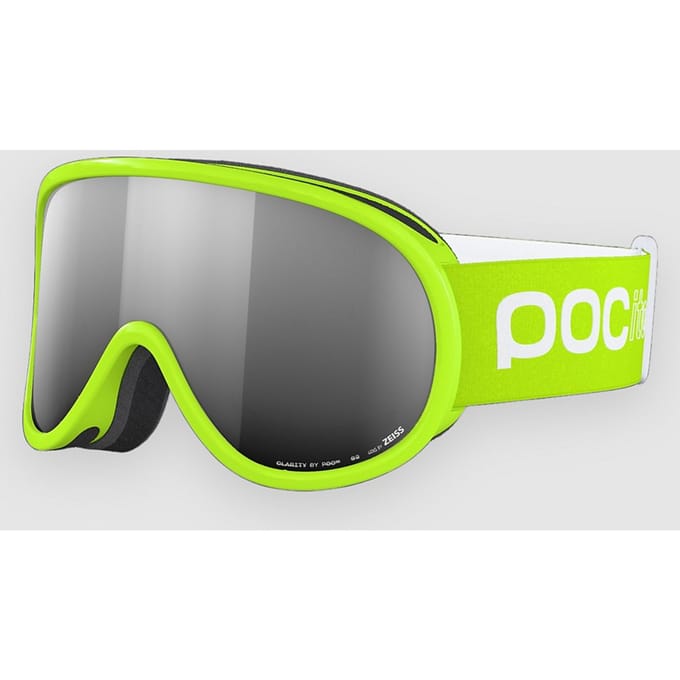 POC Pocito Retina Fluorescent Yellow/Green Goggle groen