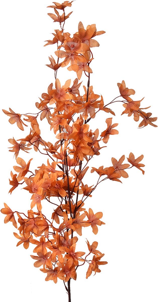 Clayre & Eef Kunstbloem 112 cm Oranje Kunststof