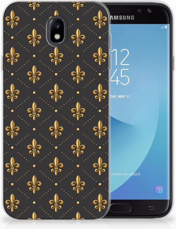 Samsung Galaxy J7 2017 | J7 Pro TPU bumper Franse Lelie