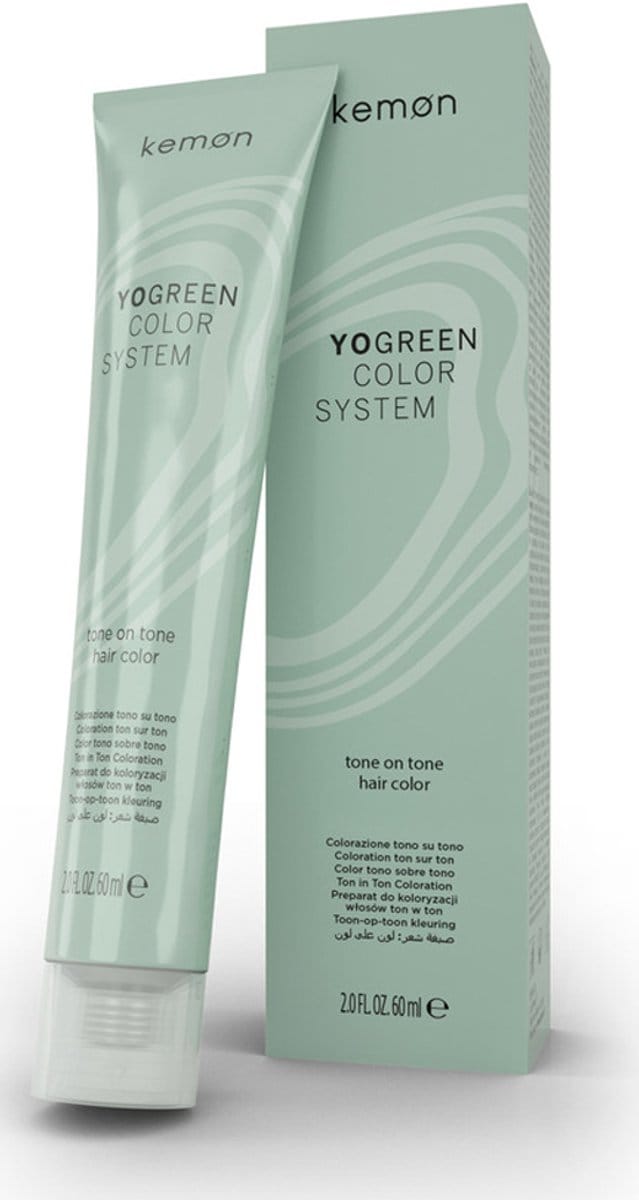 Kemon Yo Green Color System 10.71 Platinum Violet Ash Blonde Tone On Tone