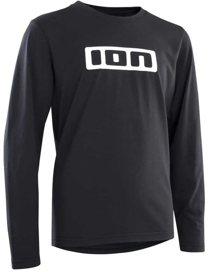 Ion Logo Dr Langarm Enduro Trui Zwart 10-12 Years Kinderen