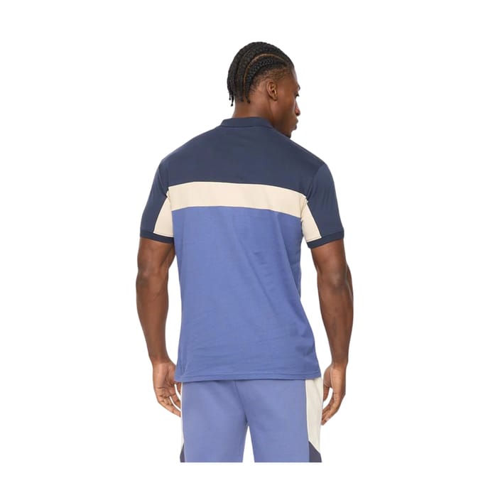 Crosshatch Heren Castlebay Polo Shirt (Blauw)