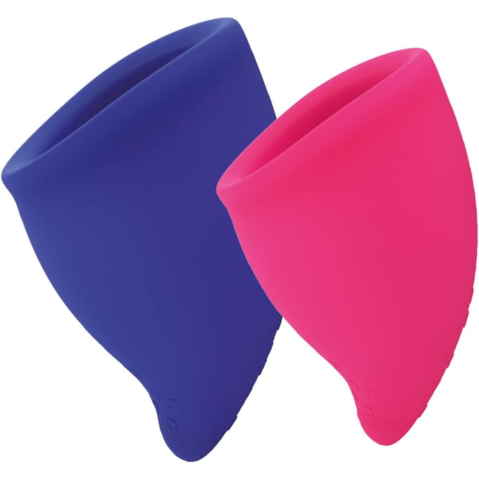 Fun Factory - Fun Cup Explore Kit Menstrual Cup Pink & Ultramarine Menstruatiecup
