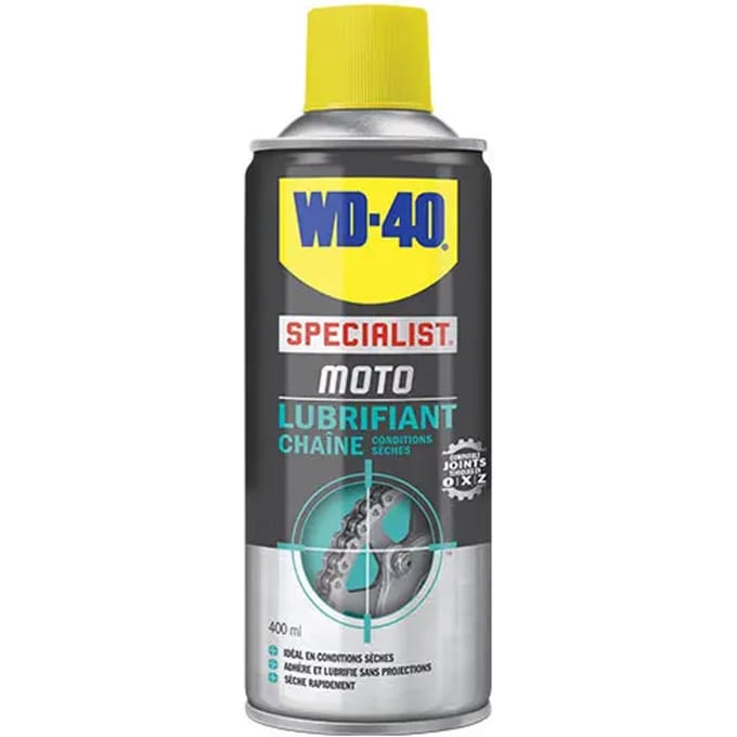 Motorfiets kettingsmeermiddel wd-40 400 ml