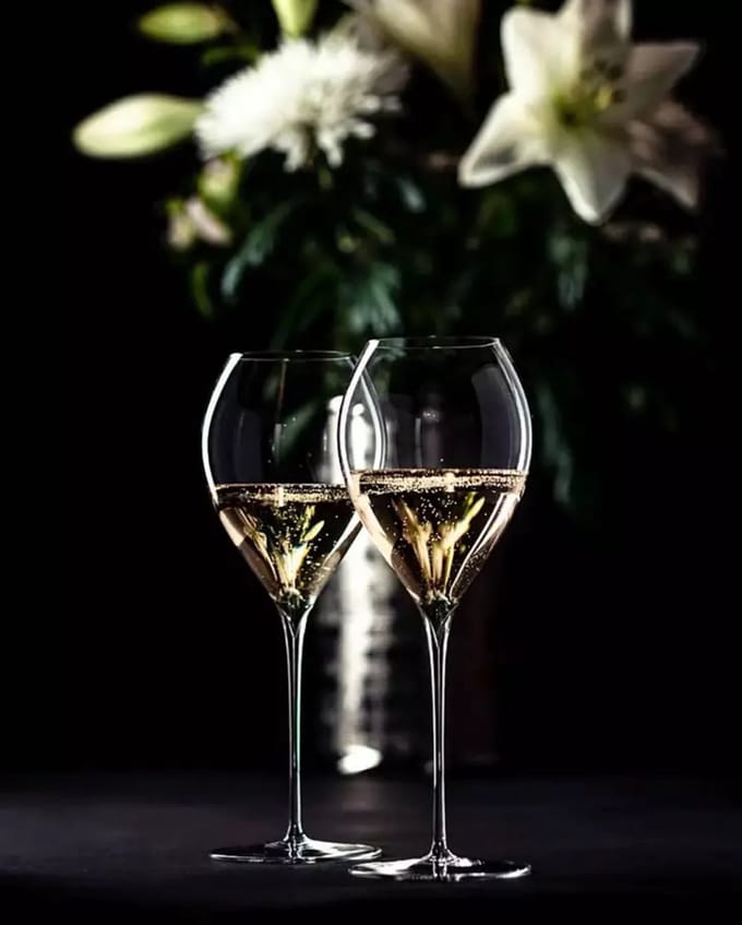Lehmann - Grand Champagne - 25cl - Doos van 6 Champagneglazen