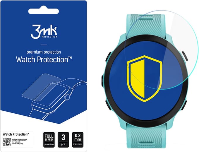 3mk Garmin Forerunner 55 - Watch Protection v. FlexibleGlass Lite
