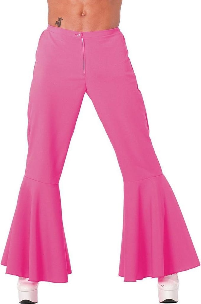 Party broek pink man - Maat 58