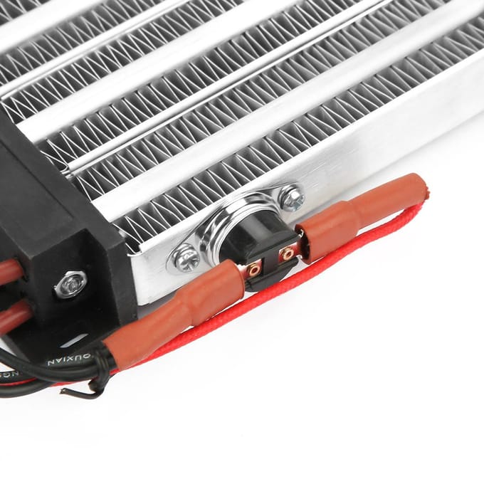 110V 750W Geïsoleerde PTC Keramische Luchtverwarmer PTC Verwarmingselement gray