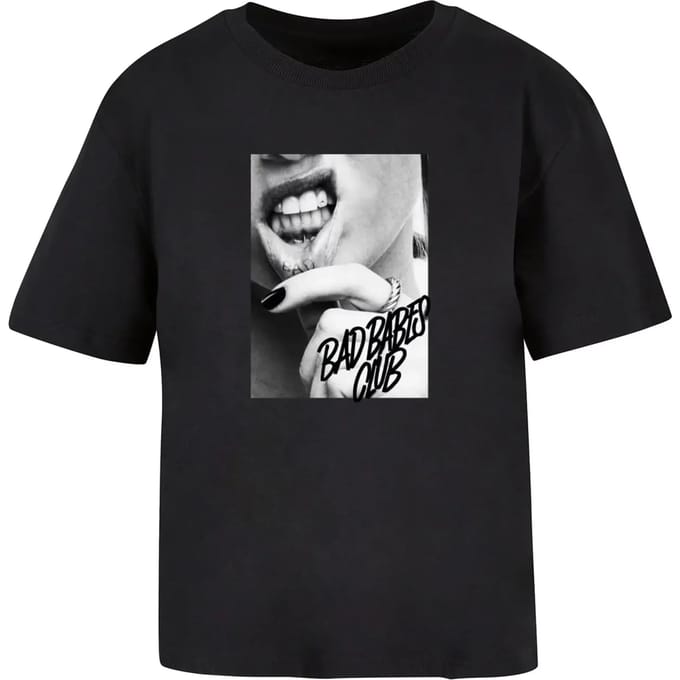 Dames-T-shirt Miss Tee Lip Tattoo