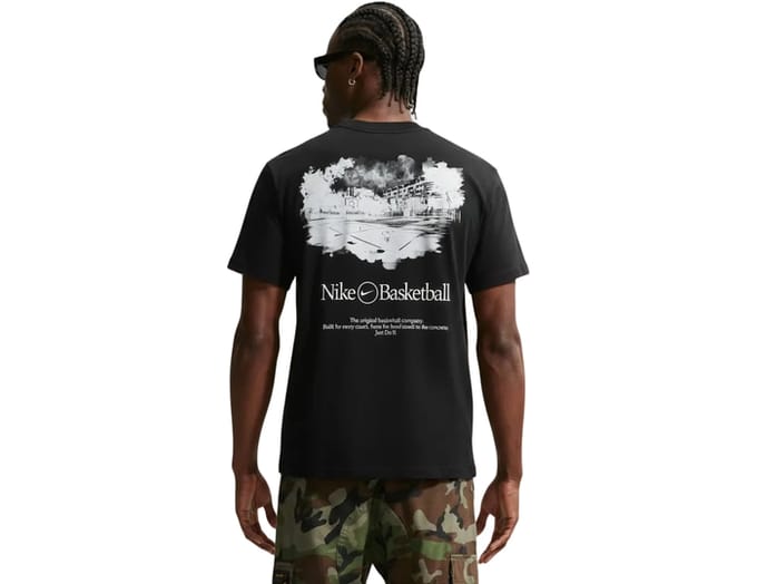 Nike Basketball T-shirt Zwart K010