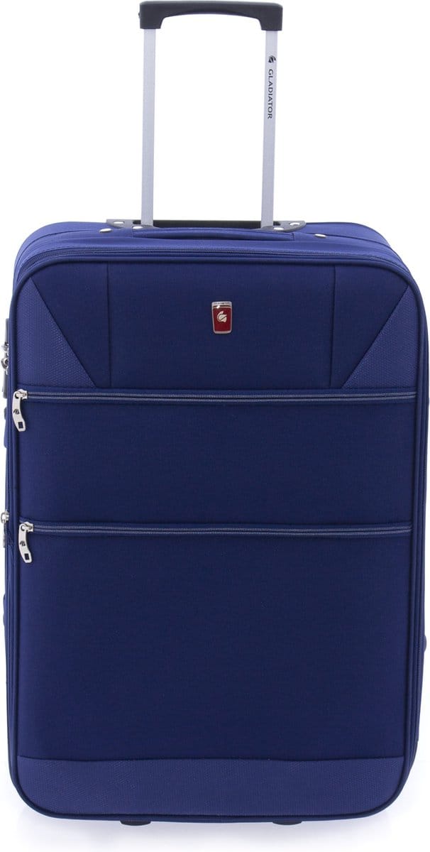 Gladiator Metro Middelgrote Koffer - 61 cm - 57/63 liter - Expandable - Blauw
