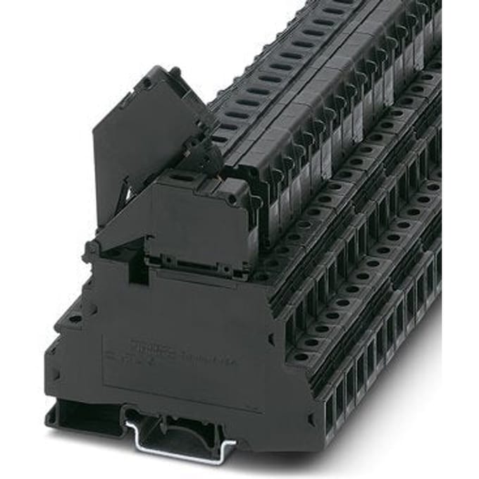 Phoenix Contact 3007204 Zekering-serieklem 8.2 mm Schroeven Zwart 50 stuk(s)